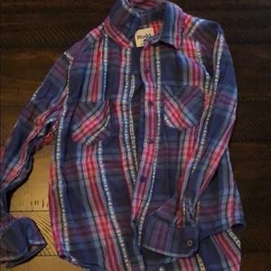 Girls button up